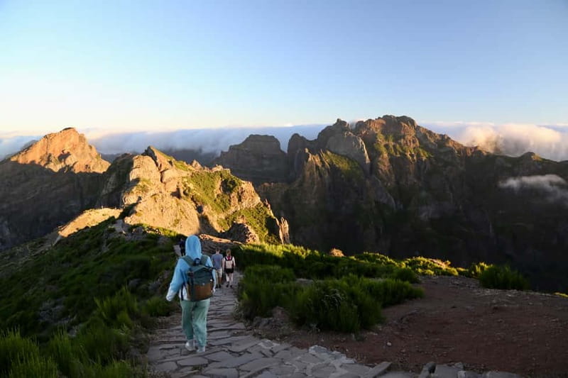 Funchal: Pico do Arieiro & Pico Ruivo Hiking Transfer - Pico Ruivo views: your reward, even if clouds roll in
