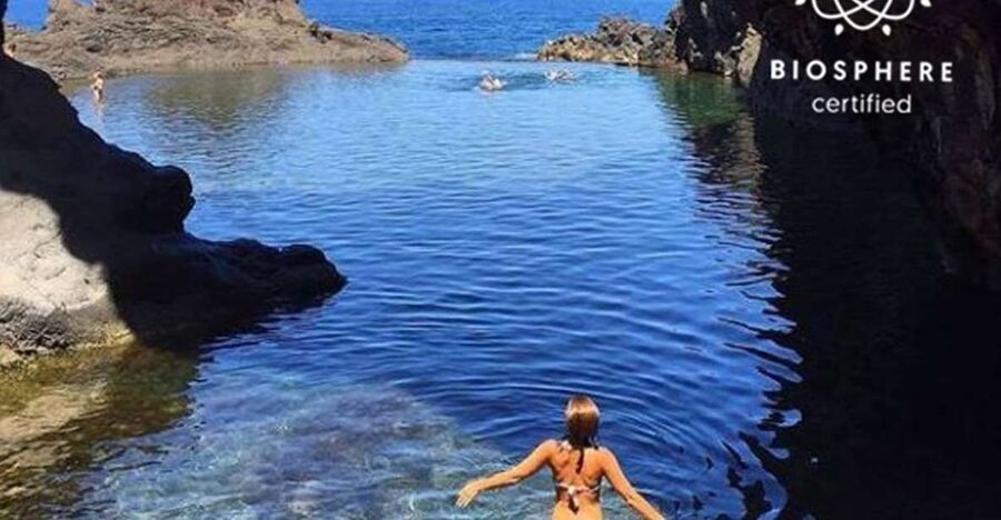 Funchal: Porto Moniz, Seixal, Fanal, and Cabo Girão Tour - Porto Moniz natural pools, the most fun part if the sea behaves