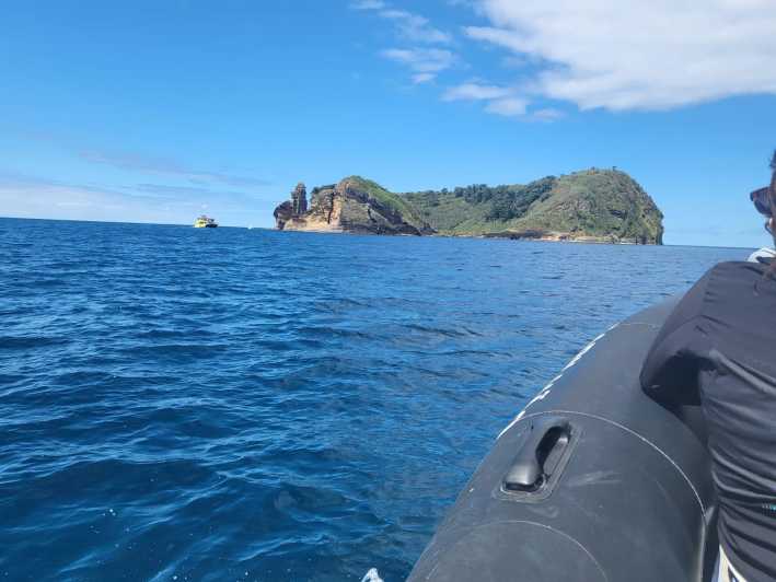Islet Tour- Ilhéu de Vila Franca do Campo - The 1-hour loop: what you do during the cruise