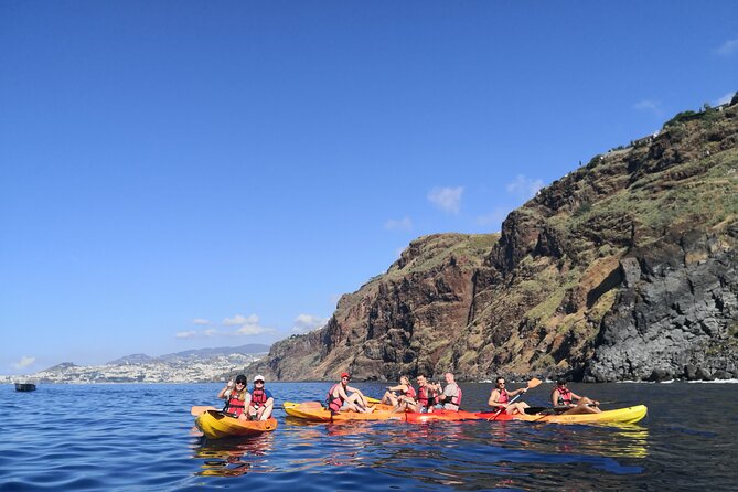 Kayak and Snorkeling Tour in Underwater Nature Reserve Garajau - Entering Garajau by kayak, not just by snorkel