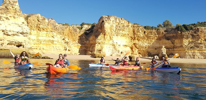 Kayak Benagil Cave with 1st kayak tour company - Praia da Corredoura, Cão Raivoso, and Gruta dos algarinhos: Why the Short Stops Matter