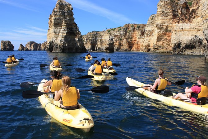 Kayak tour in Lagos to visit the caves. - Why Lagos sea caves feel different from a kayak