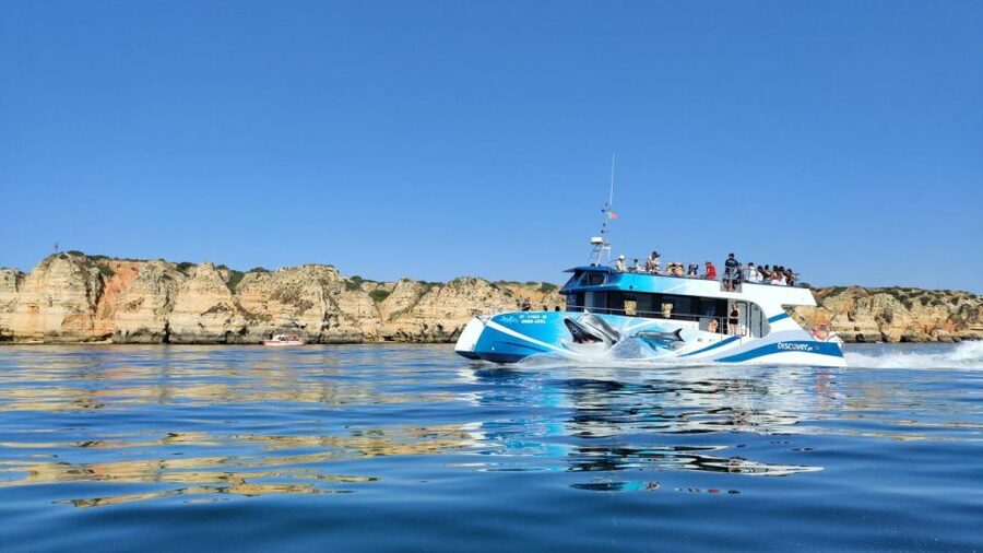 Lagos: Dolphins & Caves - Catamaran - Getting There: Marina de Lagos Gate EFGHI and Timing That Matters