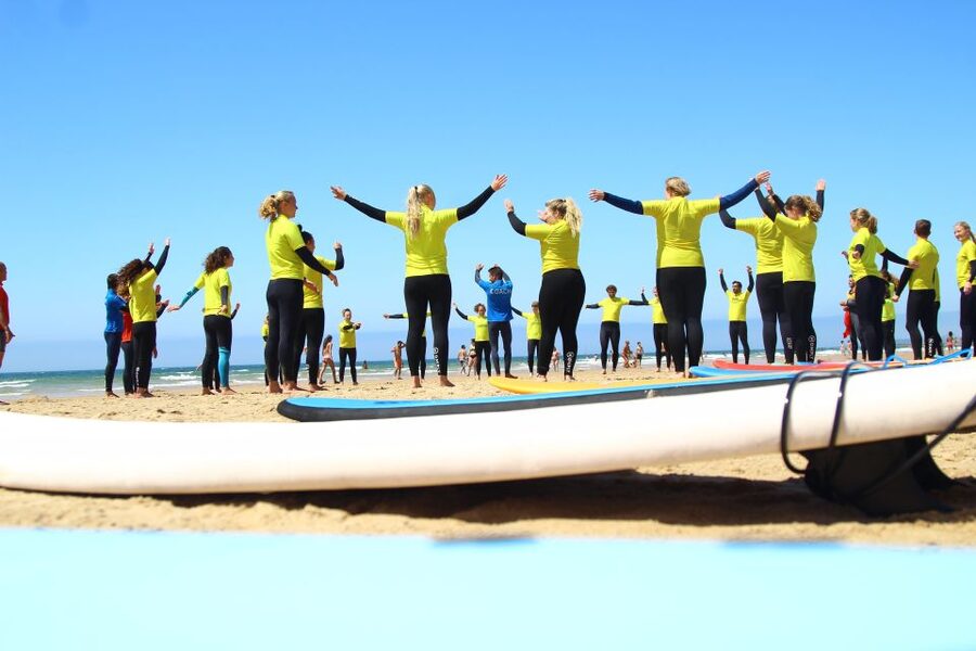 Lisbon: 1.5-Hour Surf Lesson - The On-Beach Warm-Up: Balance First, Waves Later