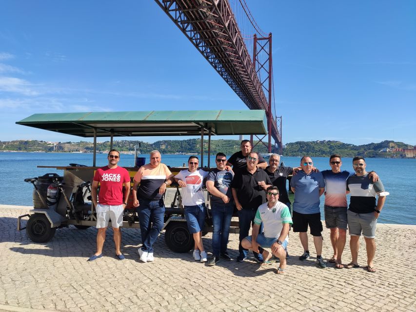 Lisbon: 1-Hour Beer Bike Tour with Draft Beer & Sangria Ride - Pedaling rules, breaks, and how the ride is managed
