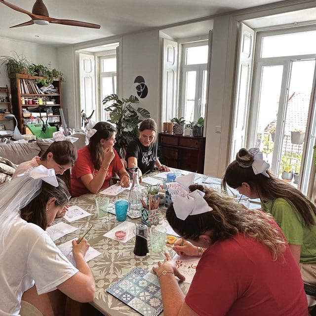 Lisbon: Azulejos' Design Create Your Own Tile Workshop - From Digital Design to Ceramic: Thermal Press Transfer