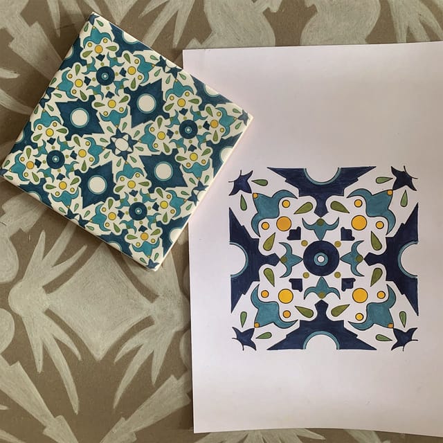 Lisbon: Azulejos' Design Create Your Own Tile Workshop - What You Take Home: One Tile, Ready Immediately