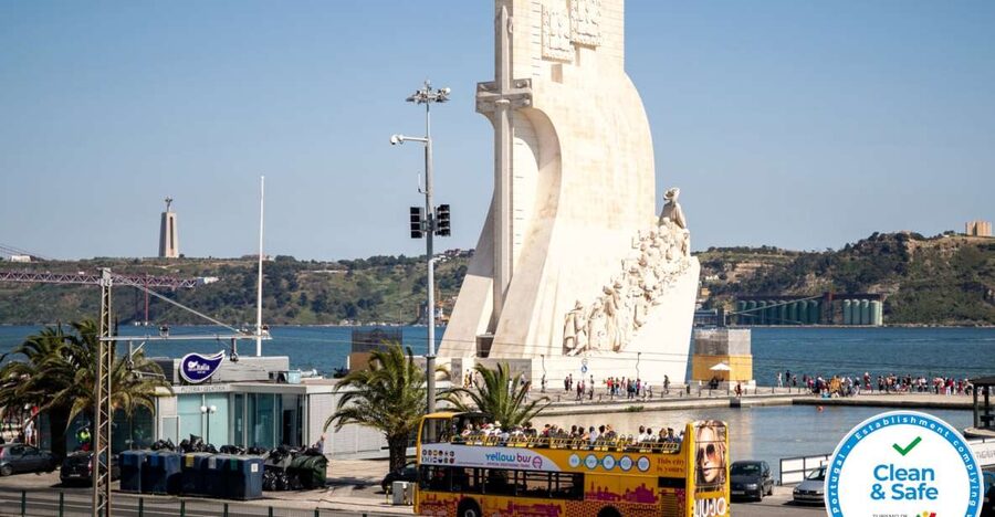 Lisbon: Boat Tour Ticket and Hop-on Hop-off 48-Hour Bus. - Belém Lisbon bus route: Jerónimos, Tower of Belém, and the Discoveries stretch