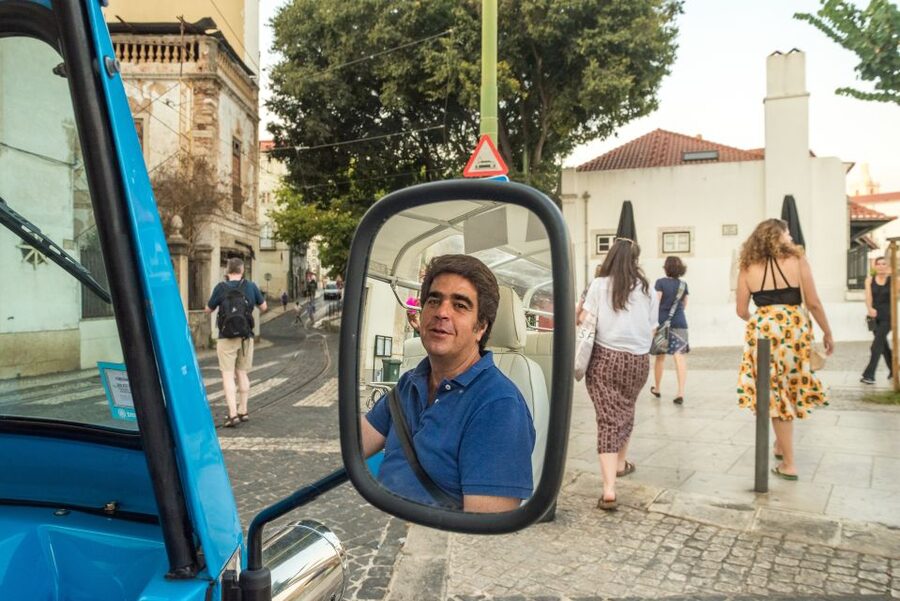 Lisbon by Tuk Tuk Guided Tour: City of Neighborhoods - Start at Rossio, then get your bearings fast