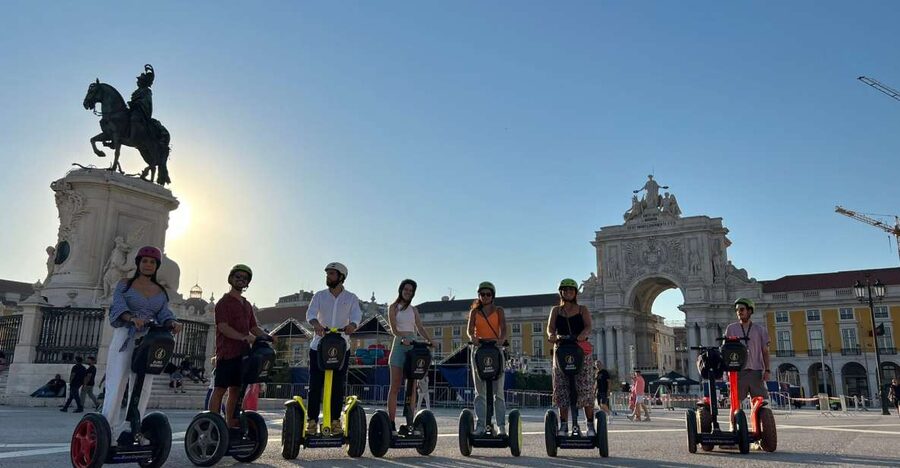 Lisbon: City Highlights Segway Tour - Downtown Lisbon: Calçada Patterns, Tram Sightings, and Old City Angles