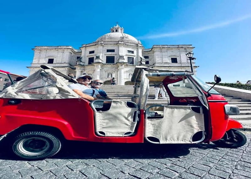 Lisbon: City Tuk-Tuk Guided Tour with Hotel Pickup - From Saint Anthony to Lisbon Cathedral and Rossio Square