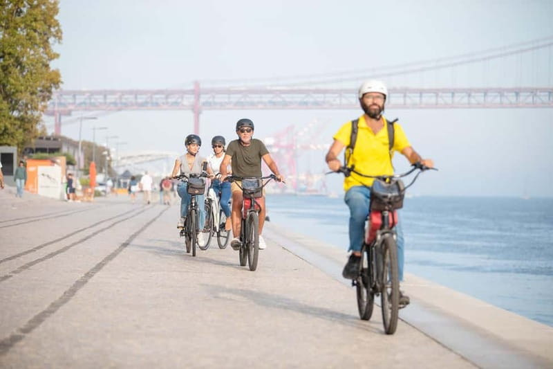 Lisbon: Electric Bike Tour by the River to Belém - Belém Tower finale: maritime heritage you can photograph from multiple angles