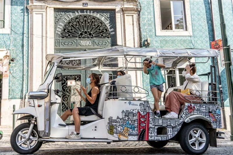 Lisbon: Food Tasting Tour by Tuk Tuk with 2 Stops - Electric Tuk Tuk Driving That Actually Makes Lisbon Easier