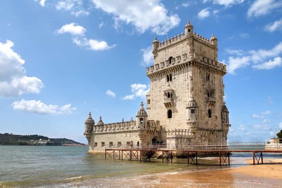Lisbon: Guided Tour of Historic Belém by Electric Bike - Torre Belém and the 25 de Abril Bridge views you came for
