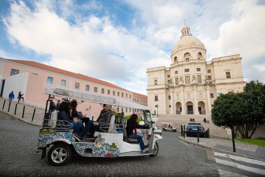 Lisbon: Half-Day Private Guided Tuk-Tuk Tour - Graça and Mouraria, plus miradouros and street-art stories