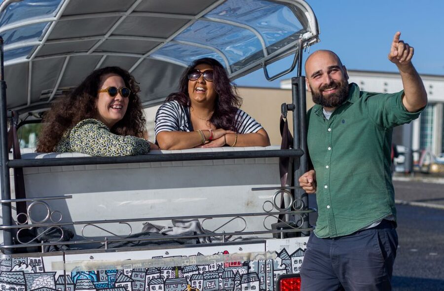 Lisbon: Half-Day Private Guided Tuk-Tuk Tour - São Vicente de Fora and Santa Engrácia, then Alfama with wine tasting