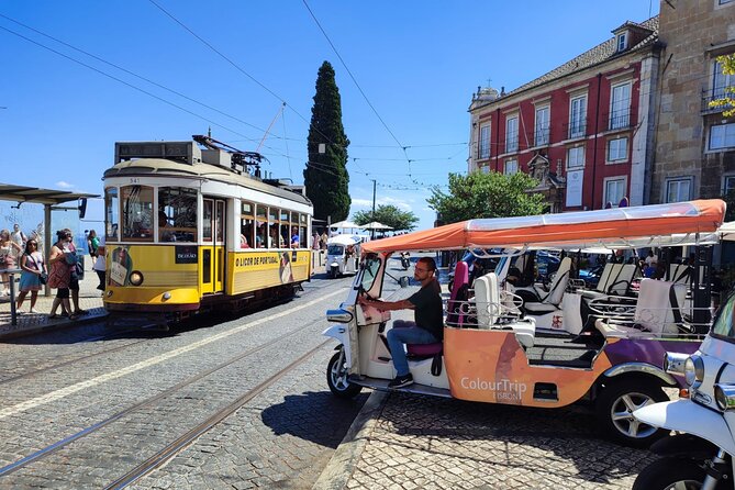 Lisbon Highlights: Private Tuk Tuk Tour Adventure Sightseeing - Sé Cathedral from the outside, and why it matters