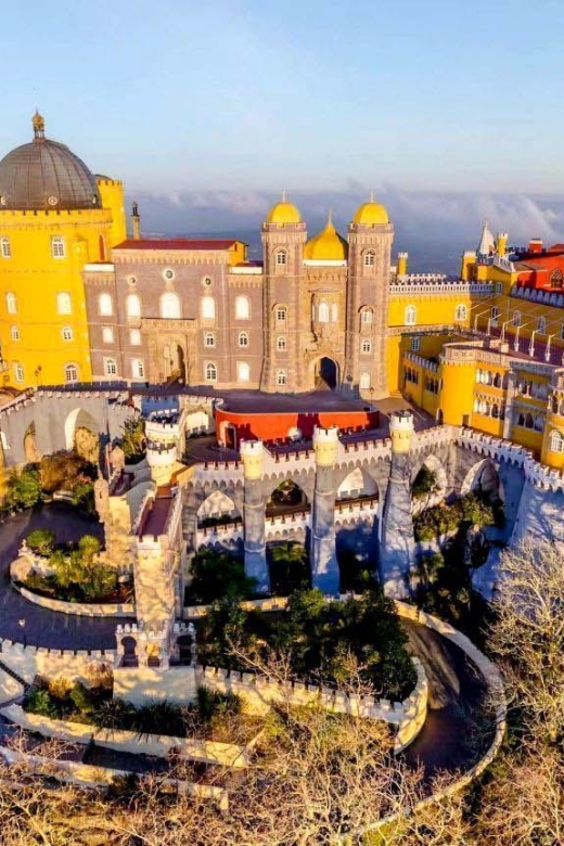 Lisbon: Pena Palace, Moorish Castle, Qta. Regaleira & Sintra - Monserrate Palace and Queluz Palace: extra value stops