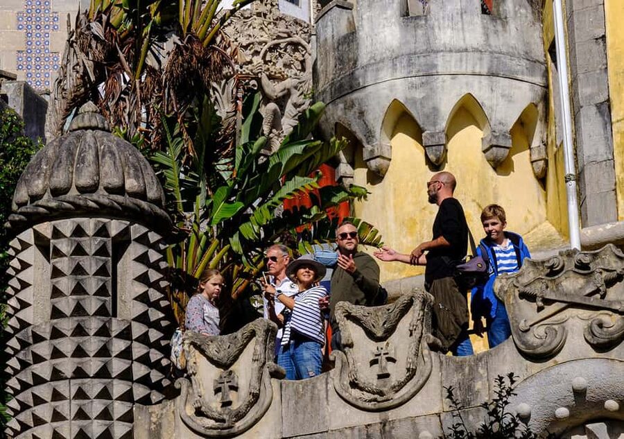 Lisbon: Pena Palace, Sintra, Roca & Cascais by Van - Pena Palace, Seen the Way You’ll Actually Enjoy It