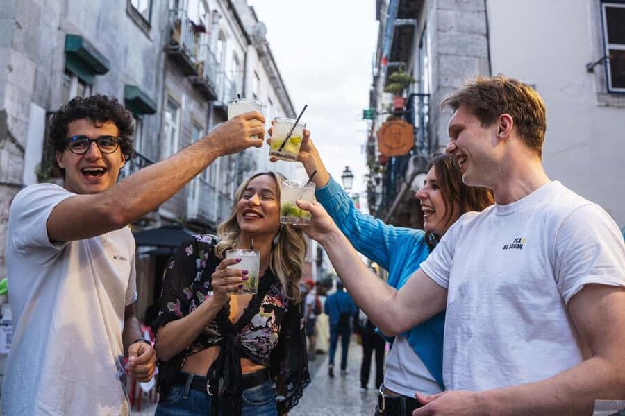 Lisbon: Private Dark History Walking Tour with Drinks - Five Portuguese Drinks: Beer, a Cocktail, and Shots