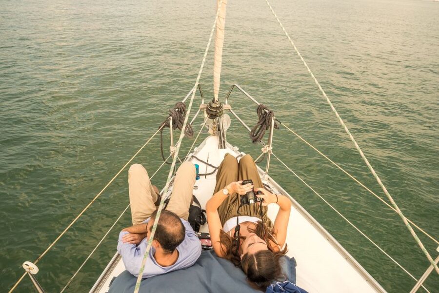 Lisbon: Private Sunset Cruise on the Tagus River with Drink - Castle of São Jorge: the view you get when you stop climbing