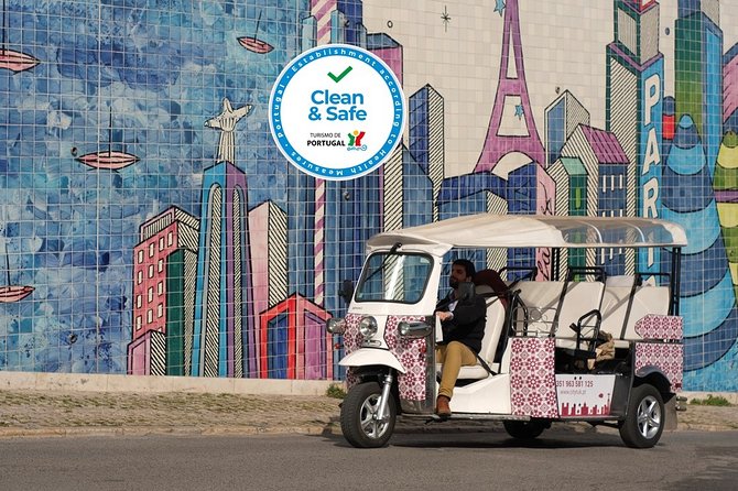 Lisbon Private Tuk Tuk Tour and Hotel Pickup: 2, 3, or 4 Hours - Your first downtown hits: Rossio Square, Alfama, and Chiado
