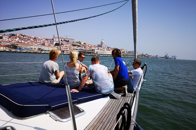 Lisbon Sailing Tour on a Luxury Sailing Yacht with 2 Drinks - Getting On Board at Doca de Belém, What to Expect in the First Minutes