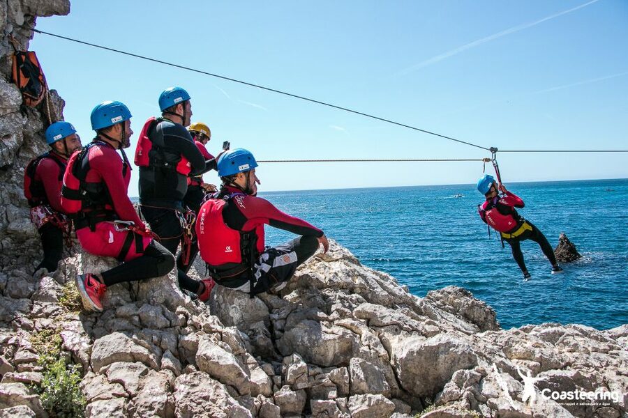 Lisbon: Sesimbra/Arrábida Natural Park Coasteering Adventure - The Route: Climb, Rappel, Swim, Jump, Repeat Along Sea Cliffs
