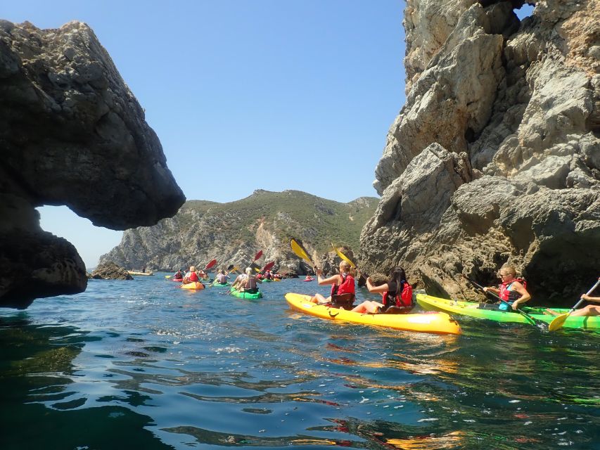 Lisbon: Sesimbra Kayak Discovery Experience - The first paddle: Bay of Sesimbra to Arrábida Nature Park