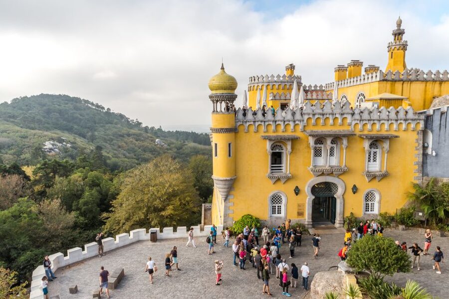 Lisbon: Sintra and Cascais Tour with Pena Palace Ticket - The Coastal Drive to Cascais: Where the Atlantic Meets the Tagus