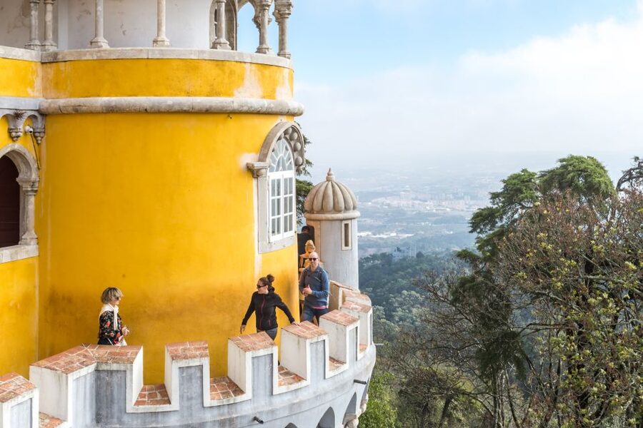 Lisbon: Sintra and Cascais Tour with Pena Palace Ticket - Avenida Marginal Return: Estoril Coast Views Back to Lisbon