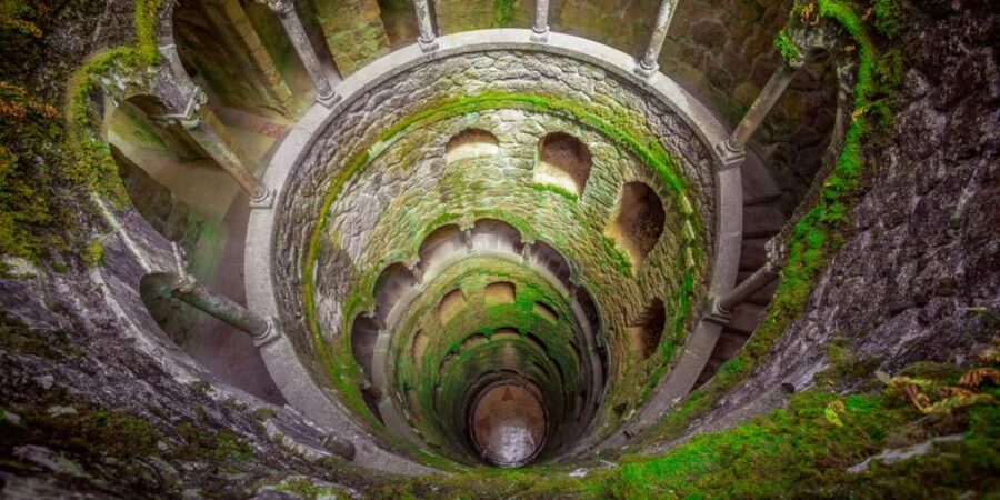 Lisbon: Sintra, Pena, Regaleira, Cabo da Roca & Cascais - Quinta da Regaleira: fairytale gardens plus the Initiation Well