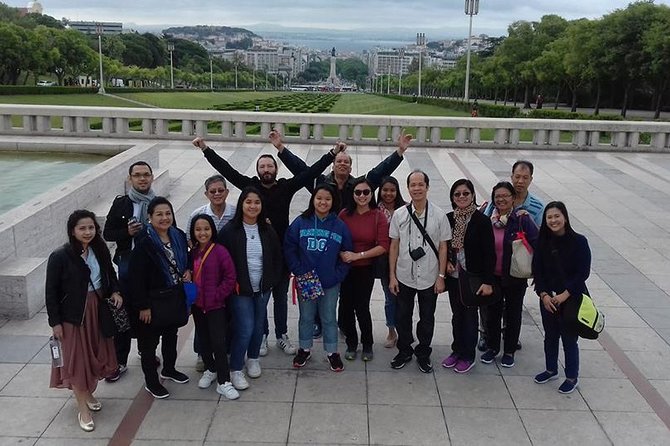 Lisbon Small-Group Sightseeing City Tour with Transportation - Arco do Triunfo up top and Praça do Comércio lunch time
