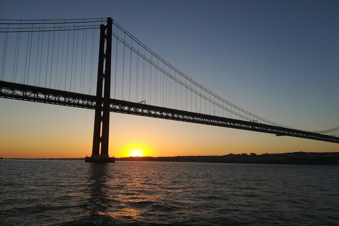 Lisbon: Sunset Sailing with Portuguese Wine and History - Route overview: how you see Belem, Cristo Rei, and the Bridge area