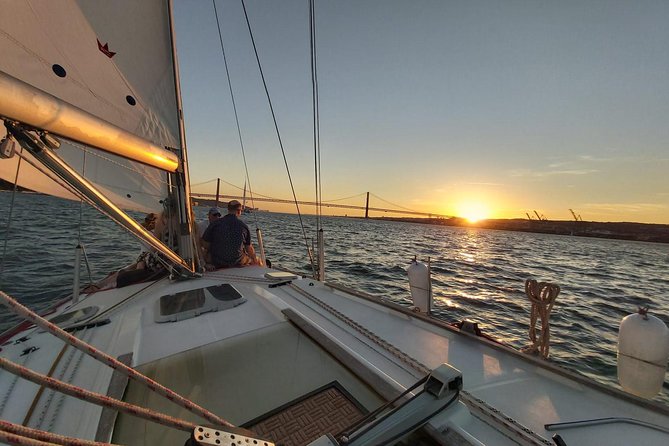 Lisbon: Sunset Sailing with Portuguese Wine and History - Stop 2: Belem Tower from the Tagus, not from a crowd