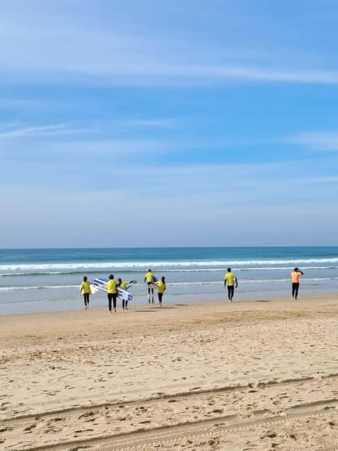 Lisbon: Surfing Lesson on Costa de Caparica Beach - In the water: what small-group coaching really means