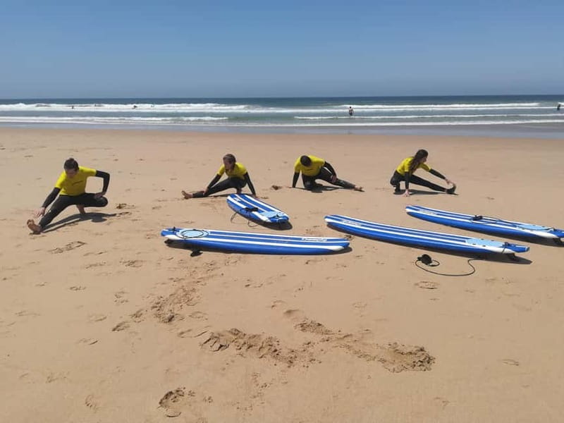 Lisbon: Surfing Lesson on Costa de Caparica Beach - What you get for $34: real value, not just instruction