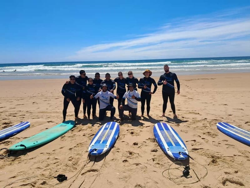 Lisbon: Surfing Lesson on Costa de Caparica Beach - Meeting SurfChamp at Estacionamento, and finding that grey Peugeot van