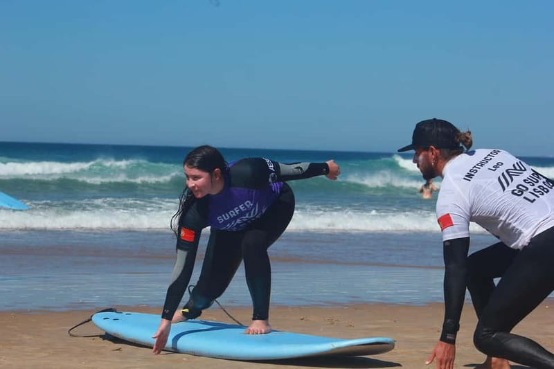 Lisbon: The Surf Instructor - surf lessons with transfer - Key takeaways