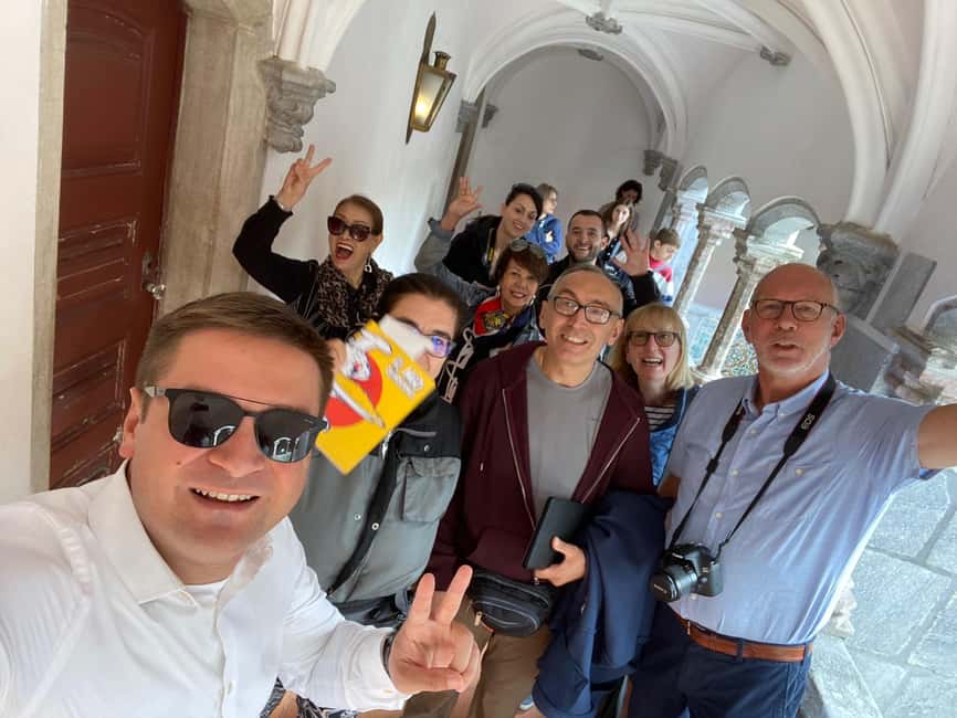 Lisbon to: Sintra, Pena & Regaleira guided 8pax group tour - Starting in Lisbon: Pickup, Van Comfort, and a Calm First Hour