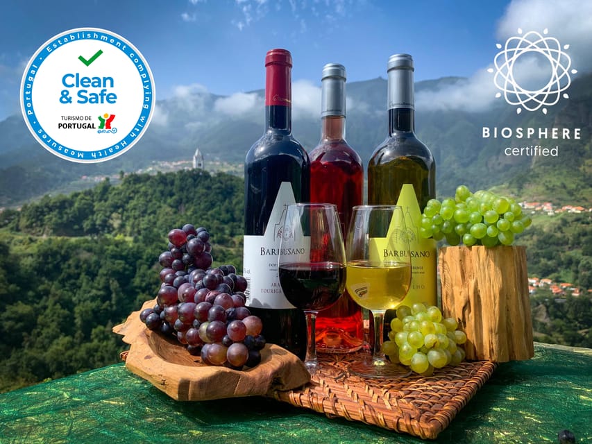 Madeira: Cabo Girão, Wine Tasting, & Serra d'Água Jeep Tour - The wine finish at Quinta do Barbusano: what you taste and why it matters