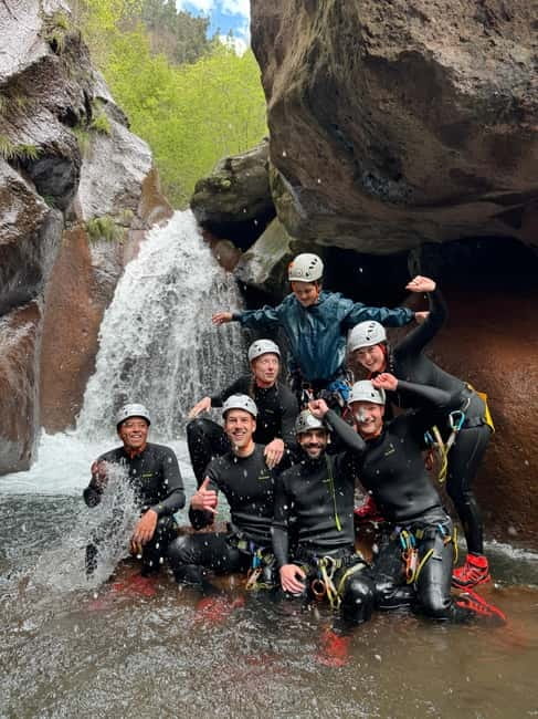 Madeira Canyoning For Beginners Nun's Valley Level 2 - The Real Route: Four Abseils, the 15 Meter Descent, and Pool Jump Options