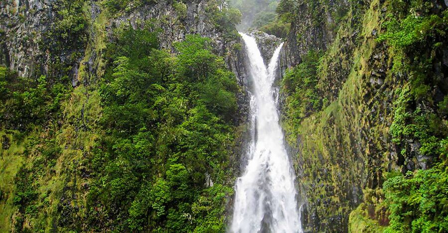 Madeira: Enjoy a Guided Levada Walk in the Rabaçal Valley - Paul da Serra descent and the Levada do Risco waterfall moment