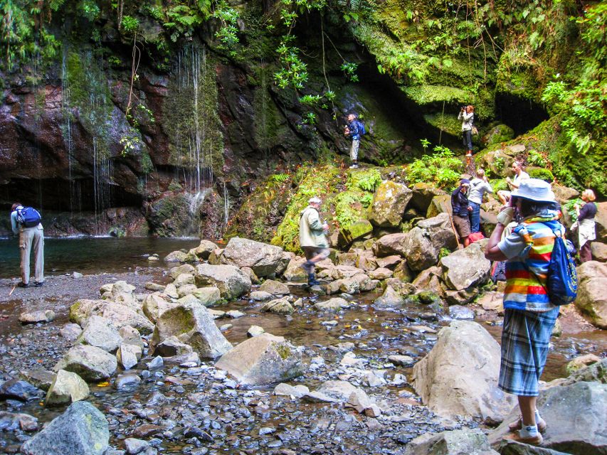 Madeira: Enjoy a Guided Levada Walk in the Rabaçal Valley - The return route, the wet tunnel, and the 16th-century water engineering feel