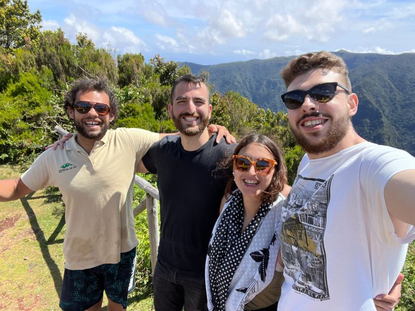 Madeira: Full-Day Jeep Tour with Guide and Pickup - North coast drive via vineyards and the waterfall at Véu da Noiva