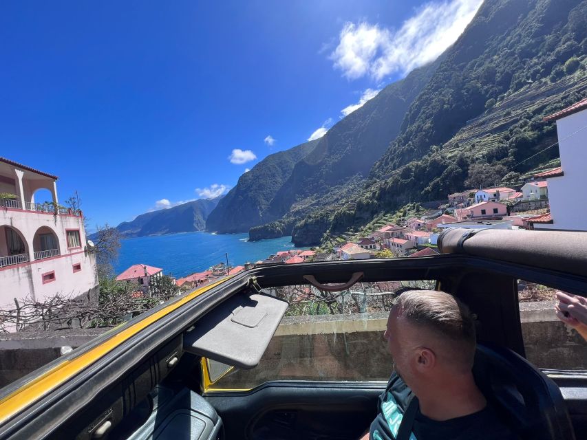 Madeira: Full-Day Jeep Tour with Guide and Pickup - Ponta do Sol sun time: finishing the loop with sea views