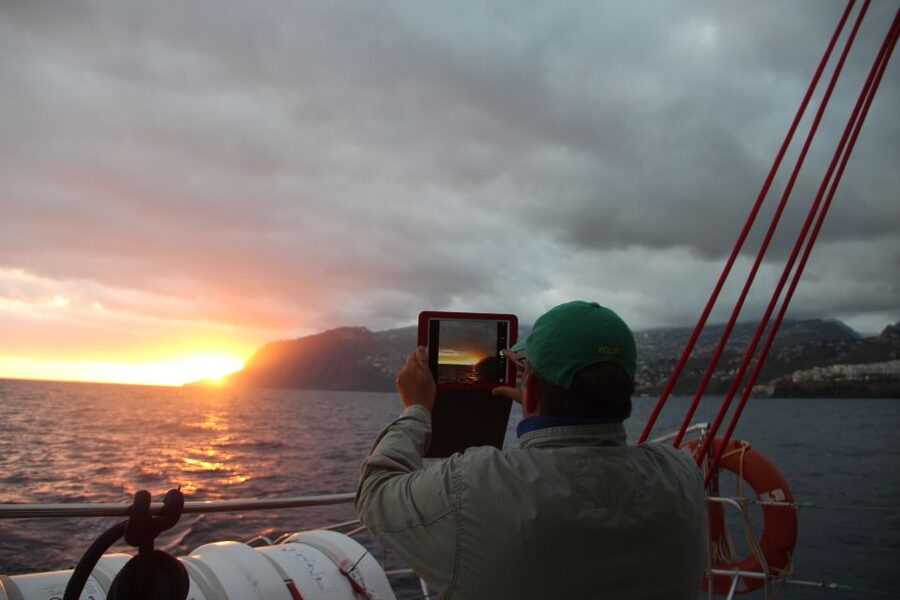 Madeira: Funchal Sunset Tour by Catamaran - Onboard Vibe: Crew Info, Bar Snacks, and a Few Comfort Details