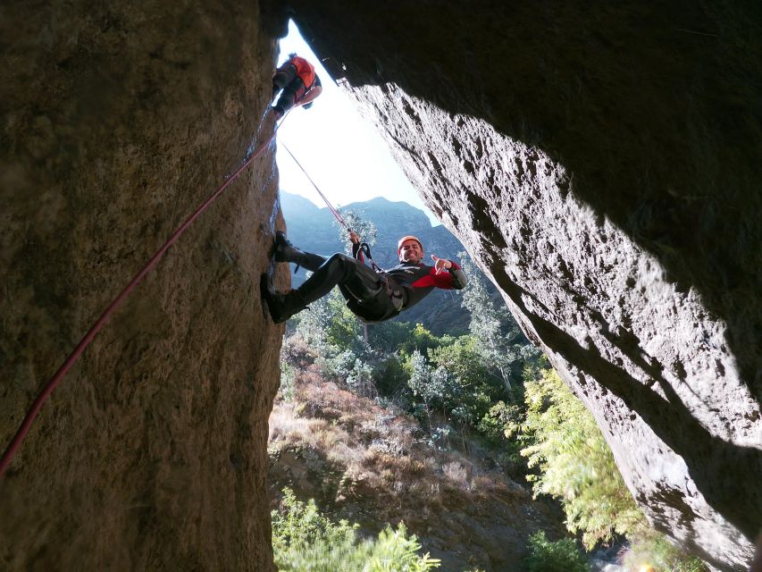 Madeira: Intermediate (Level 2) Canyoning Experience - The canyon part: 8 waterfalls, pools to splash, and watching your footing