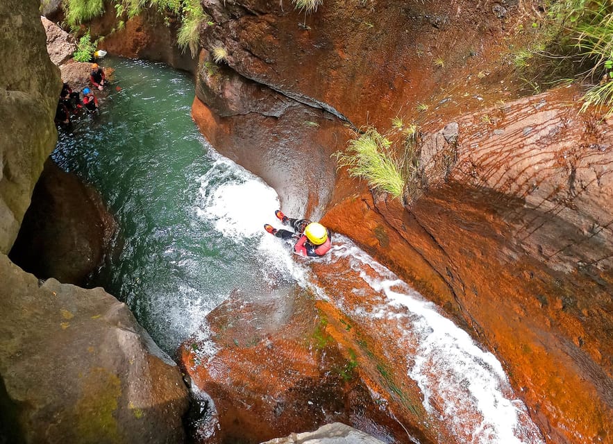 Madeira: Intermediate (Level 2) Canyoning Experience - Level 2 means real waterfalls, optional jumps, and a real rappel