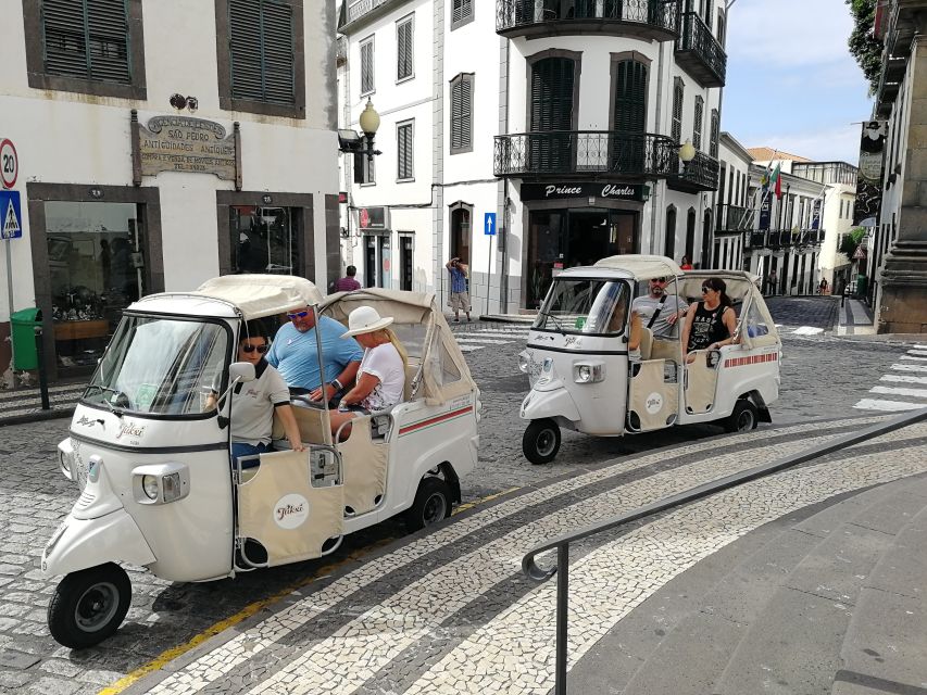 Madeira: Private Funchal City Tour in a Tukxi - Barreirinha Bar Café break and the garden finish you’ll remember